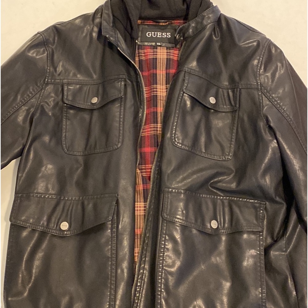 Guess Brand Leather Jacket